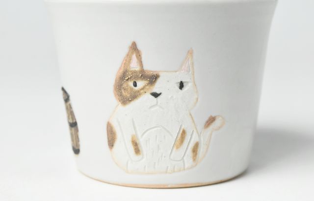 宮崎孝彦 キャットロックグラスG ｜ 暮らしのうつわ花田 和食器 通販