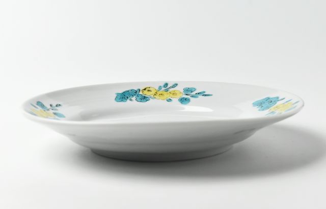 九谷青窯 101 色絵7寸皿 ｜ 暮らしのうつわ花田 和食器 通販