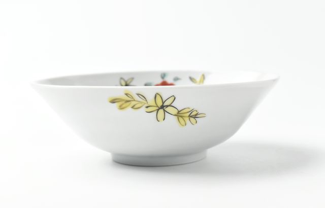 九谷青窯 156 色絵楕円小鉢 ｜ 暮らしのうつわ花田 和食器 通販