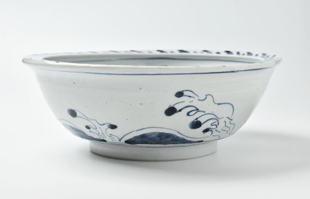 北野敏一（犀ノ音窯） 双魚図大鉢 ｜ 暮らしのうつわ花田 和食器 通販