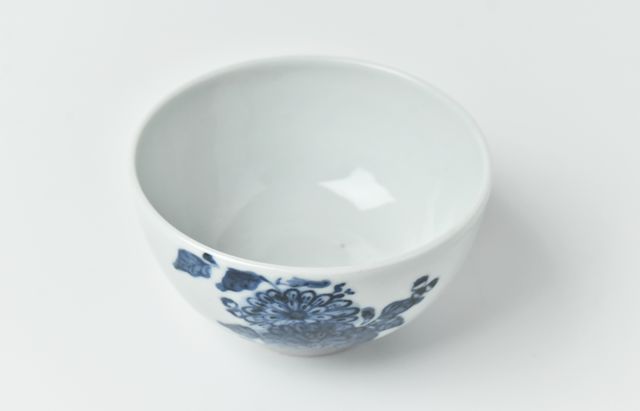 北野敏一（犀ノ音窯） 菊竹図飯碗 ｜ 暮らしのうつわ花田 和食器 通販