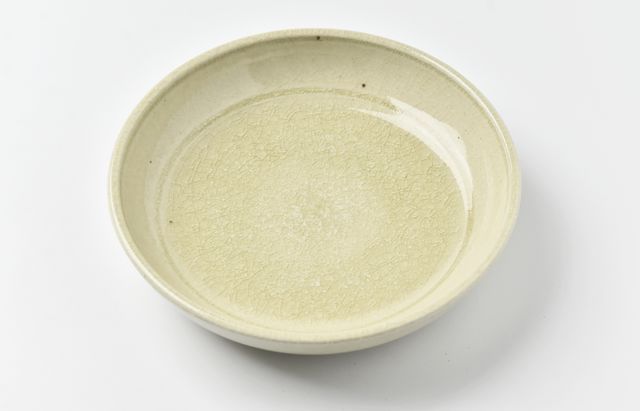 風窯 黄灰釉5寸深皿 ｜ 暮らしのうつわ花田 和食器 通販