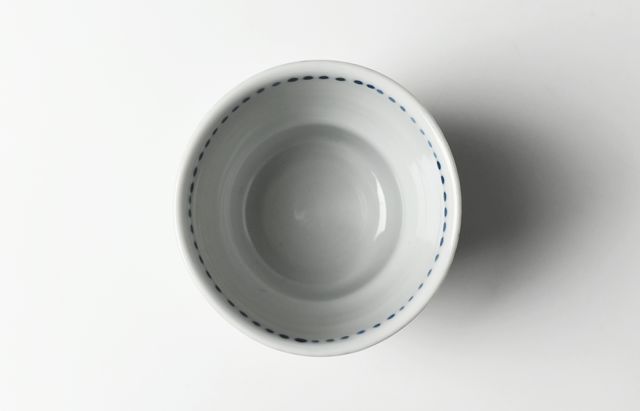 堀畑蘭 33A フリーカップ 色絵雨ふり ｜ 暮らしのうつわ花田 和食器 通販