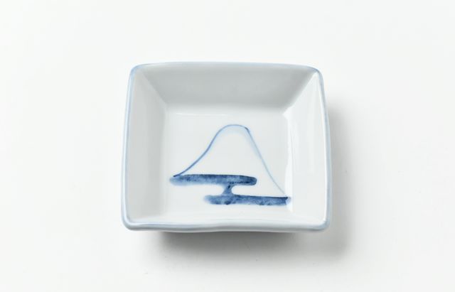 花田 角小皿 遠山 ｜ 暮らしのうつわ花田 和食器 通販