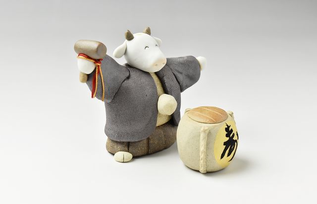 長ぶき窯 干支 丑 ｜ 暮らしのうつわ花田 和食器 通販
