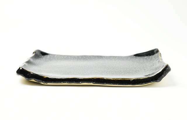 和泉良法 2 銀星長角皿 ｜ 暮らしのうつわ花田 和食器 通販