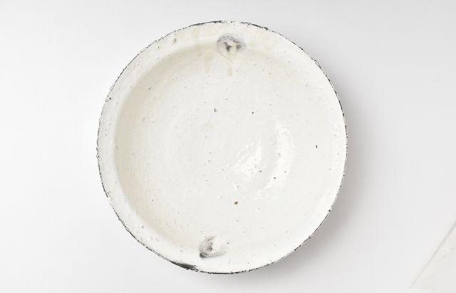 粉引中鉢　作家もの　土物 粉引中鉢 作家もの 土物