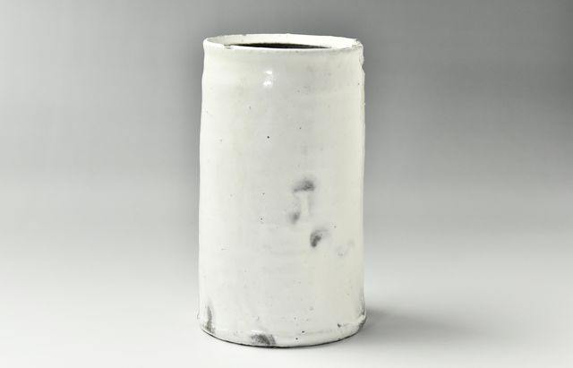 川村宏樹 粉引原土筒花入A ｜ 暮らしのうつわ花田 和食器 通販