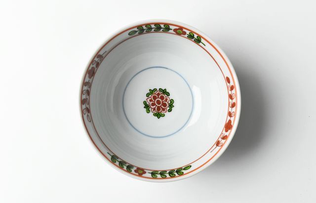 海野裕 金彩赤玉瓔珞文向付 ｜ 暮らしのうつわ花田 和食器 通販