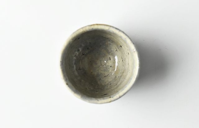 工藤和彦 129 白樺ホワイト筒湯呑（小） ｜ 暮らしのうつわ花田 和食器