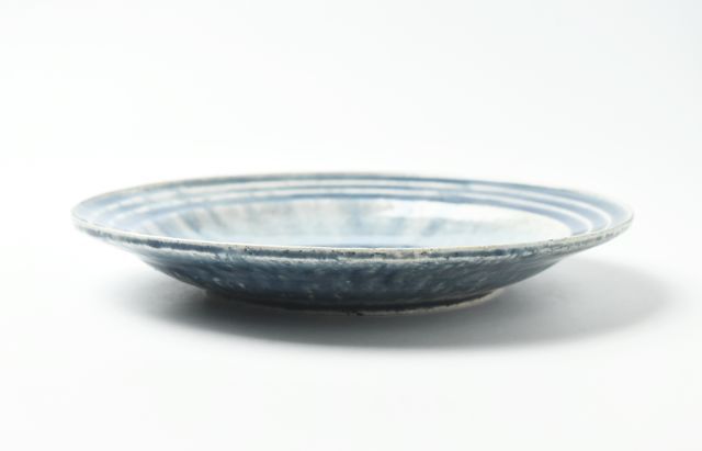 雪ノ浦裕一 6 藍釉紫陽花文皿 ｜ 暮らしのうつわ花田 和食器 通販