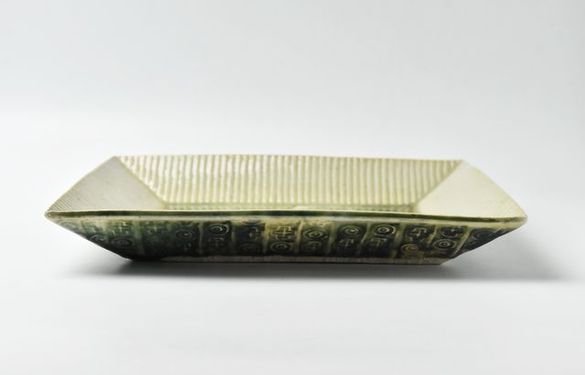 古美術品◼️釉薬の流れや溜まりがかなりステキな大きい深いお皿、大鉢、花瓶？花道具？ Amazon.co.jp: 古美術釉薬の流れや溜まりがかなりステキな大きい