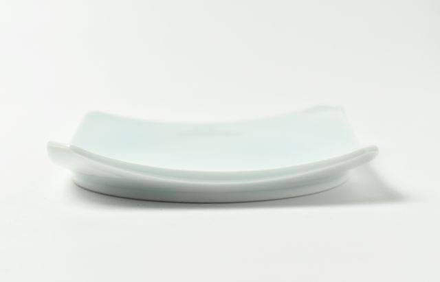 陶房独歩炎 2 青白磁四方中皿 ｜ 暮らしのうつわ花田 和食器 通販