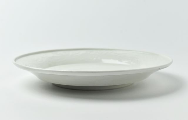 中国清時代　白磁葉形皿　幅約14.4㎝　東Y8-0402☆2Fトヒチ 白磁草花型打 6寸浅鉢 – 文祥窯 BUNSHO-GAMA