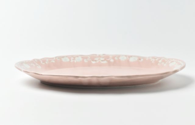 阿部春弥・みか 掛分レリーフオーバルE ｜ 暮らしのうつわ花田 和食器 通販