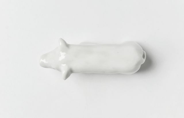 阿部春弥・みか 箸置きぶた 白 ｜ 暮らしのうつわ花田 和食器 通販