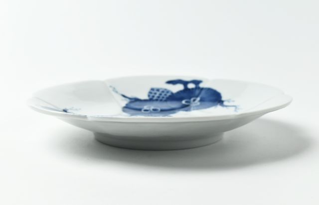 吉岡将弐 松笠文6寸輪花皿 ｜ 暮らしのうつわ花田 和食器 通販