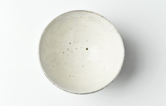 八木橋昇 7 粉引マット丸飯碗深 ｜ 暮らしのうつわ花田 和食器 通販