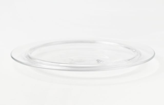 河上智美エッジプレートフラット（クリア）｜暮らしのうつわ花田和食器通販