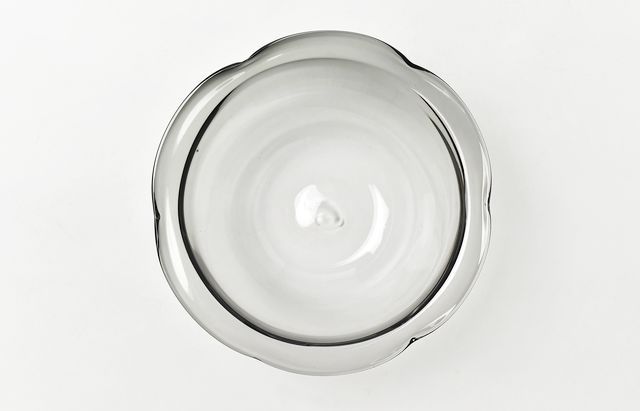 河上智美 六弁花小鉢（中）グレー ｜ 暮らしのうつわ花田 和食器 通販