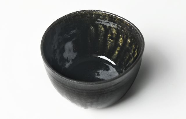 田中佐和子 6B 黒抹茶碗 ｜ 暮らしのうつわ花田 和食器 通販