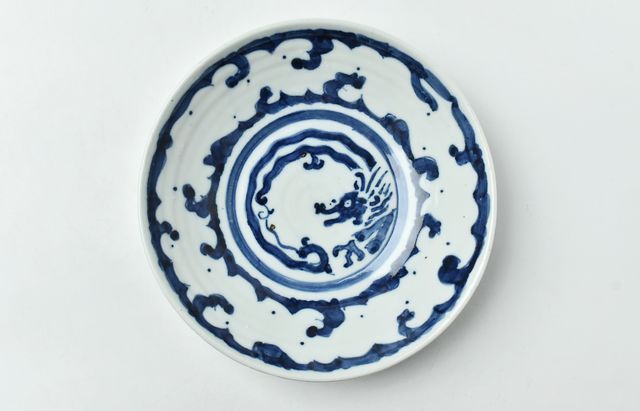 中尾万作 龍に波頭文鉢 ｜ 暮らしのうつわ花田 和食器 通販