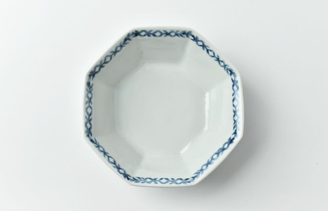 稲村真耶 印判5寸八角鉢 ｜ 暮らしのうつわ花田 和食器 通販