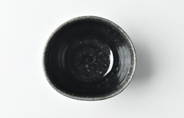 余宮隆 64 瑠璃釉くし目蕎麦猪口 ｜ 暮らしのうつわ花田 和食器 通販