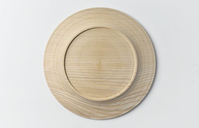 小倉広太郎 1 栓のリム皿 白木 ｜ 暮らしのうつわ花田 和食器 通販