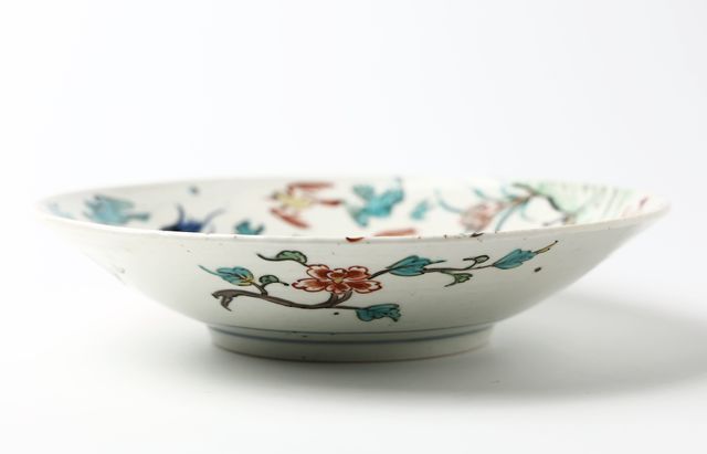 松浦コータロー 49 色絵鳥虎文皿 ｜ 暮らしのうつわ花田 和食器 通販