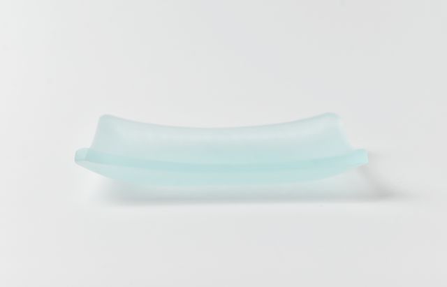 d.Tam 中村孝子/桃子 17D colors長方豆皿 青系フロスト ｜ 暮らしの