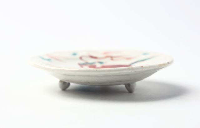 松浦ナオコ 7 色絵馬文小皿 ｜ 暮らしのうつわ花田 和食器 通販