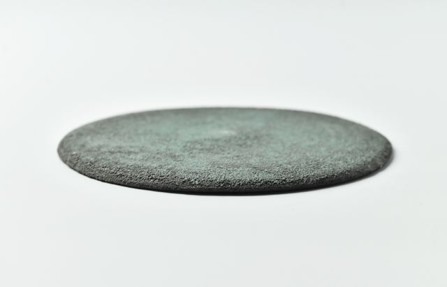 野口悦士 300 緑青 盤 ｜ 暮らしのうつわ花田 和食器 通販