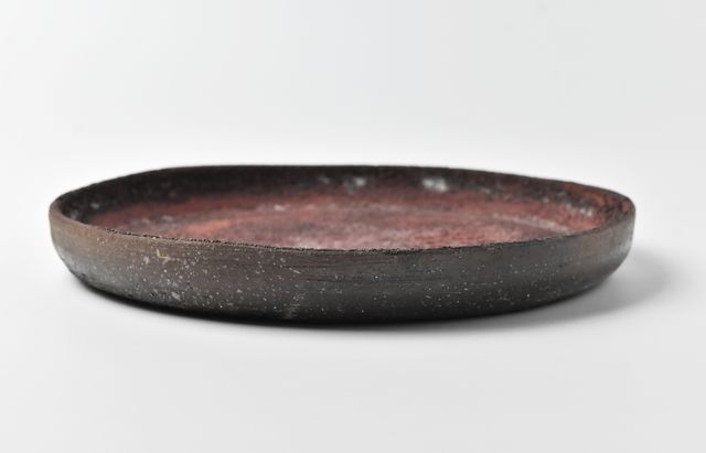 野口悦士 206 赤錆 平鉢 ｜ 暮らしのうつわ花田 和食器 通販
