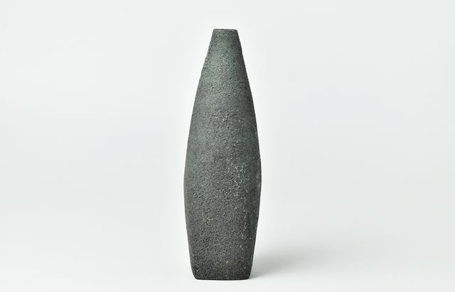 野口悦士 258 緑青 角瓶 ｜ 暮らしのうつわ花田 和食器 通販