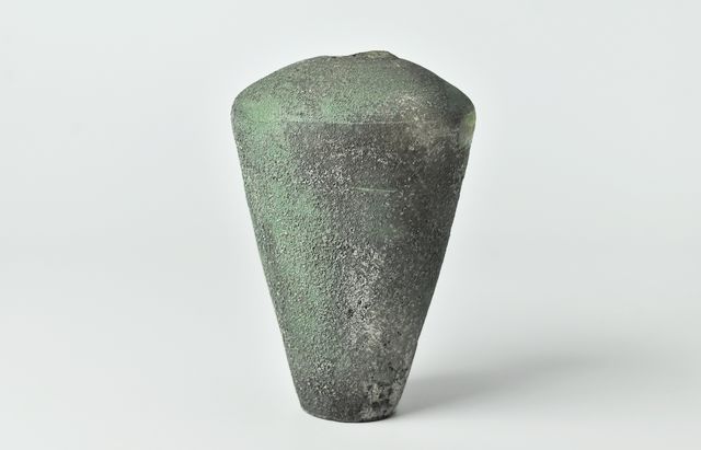 野口悦士 262 緑青 ボトル ｜ 暮らしのうつわ花田 和食器 通販