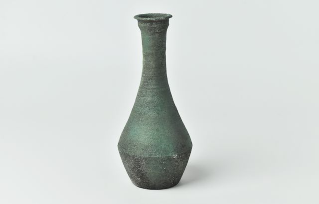 野口悦士 290 緑青 ボトル ｜ 暮らしのうつわ花田 和食器 通販
