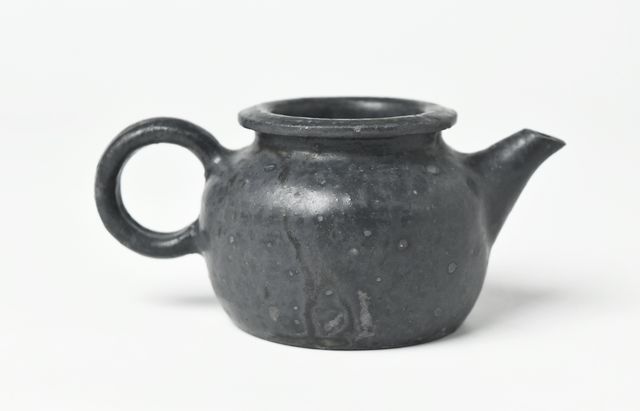 日高伸治 2B 茶壺 炭化 ｜ 暮らしのうつわ花田 和食器 通販