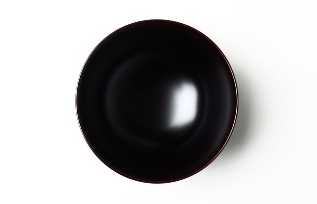 佐々木暢子 あさがお飯椀 溜 水目桜 ｜ 暮らしのうつわ花田 和食器 通販