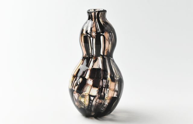 みずのみさ 20 モザイク花器（黒） ｜ 暮らしのうつわ花田 和食器 通販