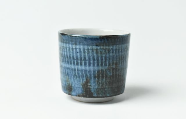 廣野俊彦 48K 呉須ぐい呑 ｜ 暮らしのうつわ花田 和食器 通販