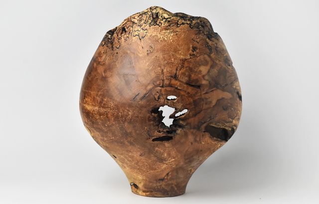 iiDA Woodturning 29 オブジェクト ヤシャブシ/オイル（飯田慎一