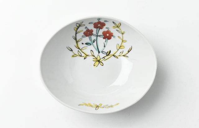 九谷青窯 156 色絵楕円小鉢 ｜ 暮らしのうつわ花田 和食器 通販