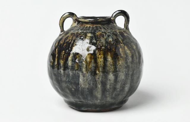 イムサエム 9 刻文花入耳付 ｜ 暮らしのうつわ花田 和食器 通販