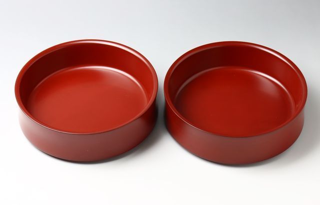 浄法寺塗 岩館隆・巧 七寸三段丸重 溜 浄法寺 三段角重箱（片身替） ｜ 暮らしのうつわ花田 和食器 通販