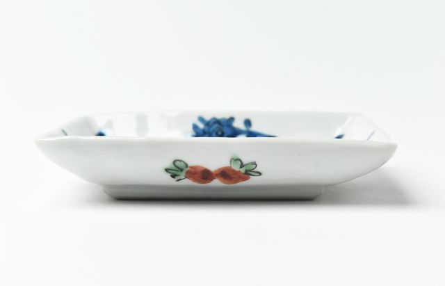 正木春蔵 タンパン呉須長角小皿 ｜ 暮らしのうつわ花田 和食器 通販