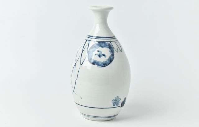 藤塚光男 丸窓文花生 ｜ 暮らしのうつわ花田 和食器 通販