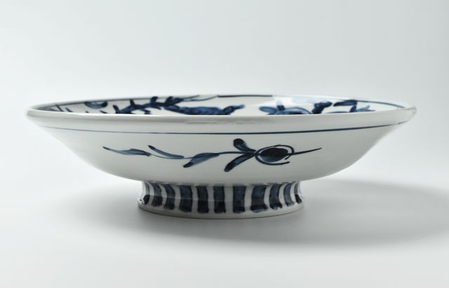 北野敏一（犀ノ音窯） 樹下双鹿図大皿 ｜ 暮らしのうつわ花田 和食器 通販