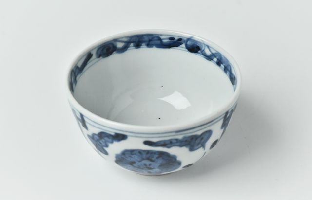 北野敏一（犀ノ音窯） 牡丹文汲出碗 ｜ 暮らしのうつわ花田 和食器 通販