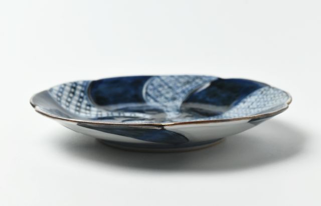 須谷窯 祥瑞捻り文皿 ｜ 暮らしのうつわ花田 和食器 通販